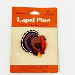 Hallmark Vintage Thanksgiving Turkey Pin